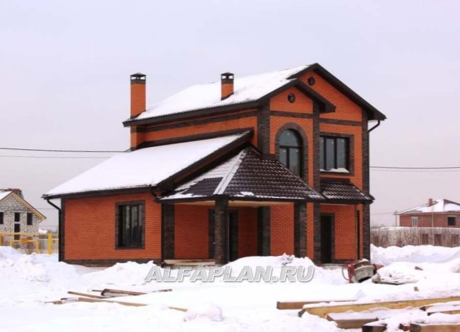 Строительство дома по проекту 191A - фото №4