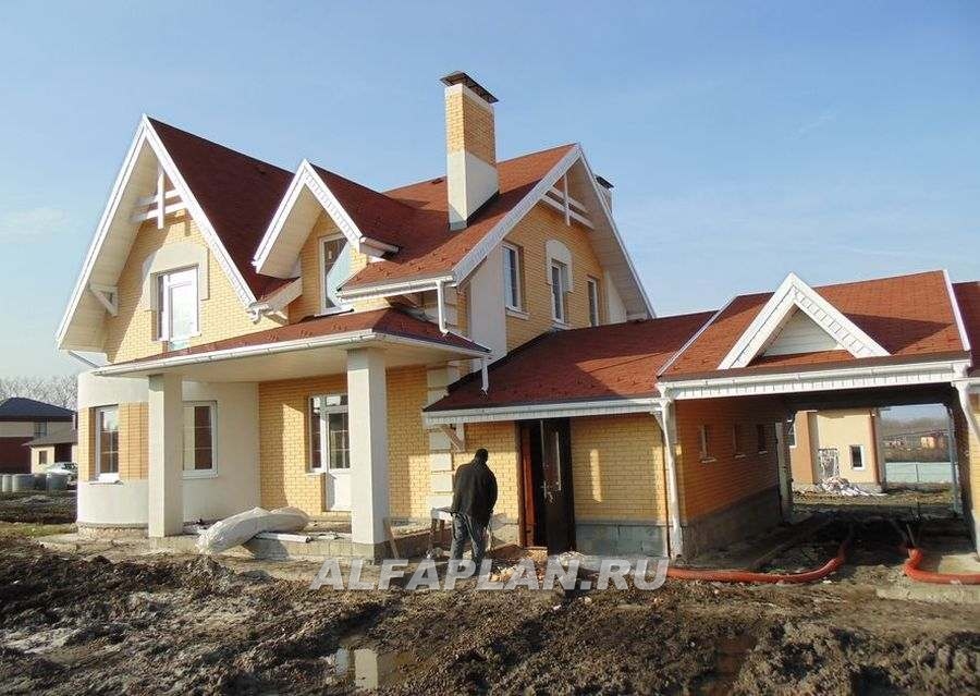 Строительство дома по проекту 41A - фото №5