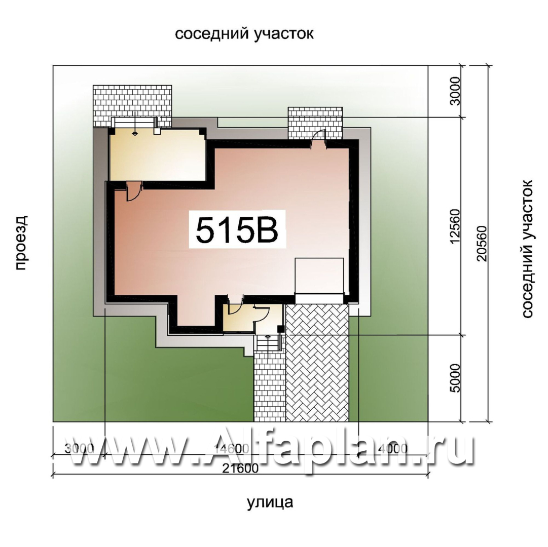 Проекты домов Альфаплан - «Виконт»- двухэтажный дом - и отличной планировкой - дополнительное изображение №7
