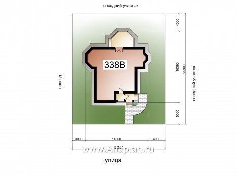 Проекты домов Альфаплан - «Белоостров»- классический коттедж с удобной планом - превью дополнительного изображения №3
