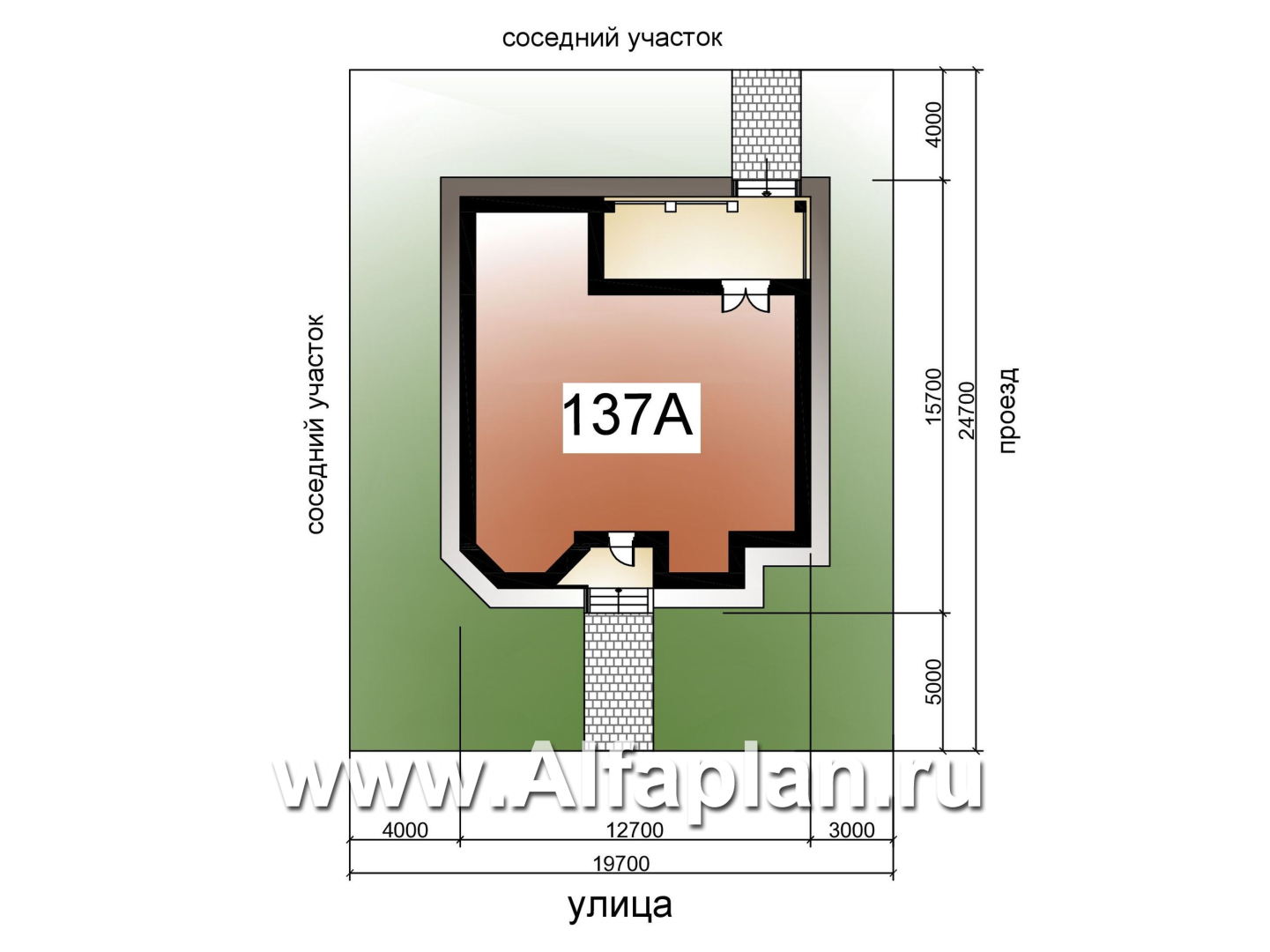 Проекты домов Альфаплан - «Феникс» - Двухэтажный коттедж с компактным планом - дополнительное изображение №8